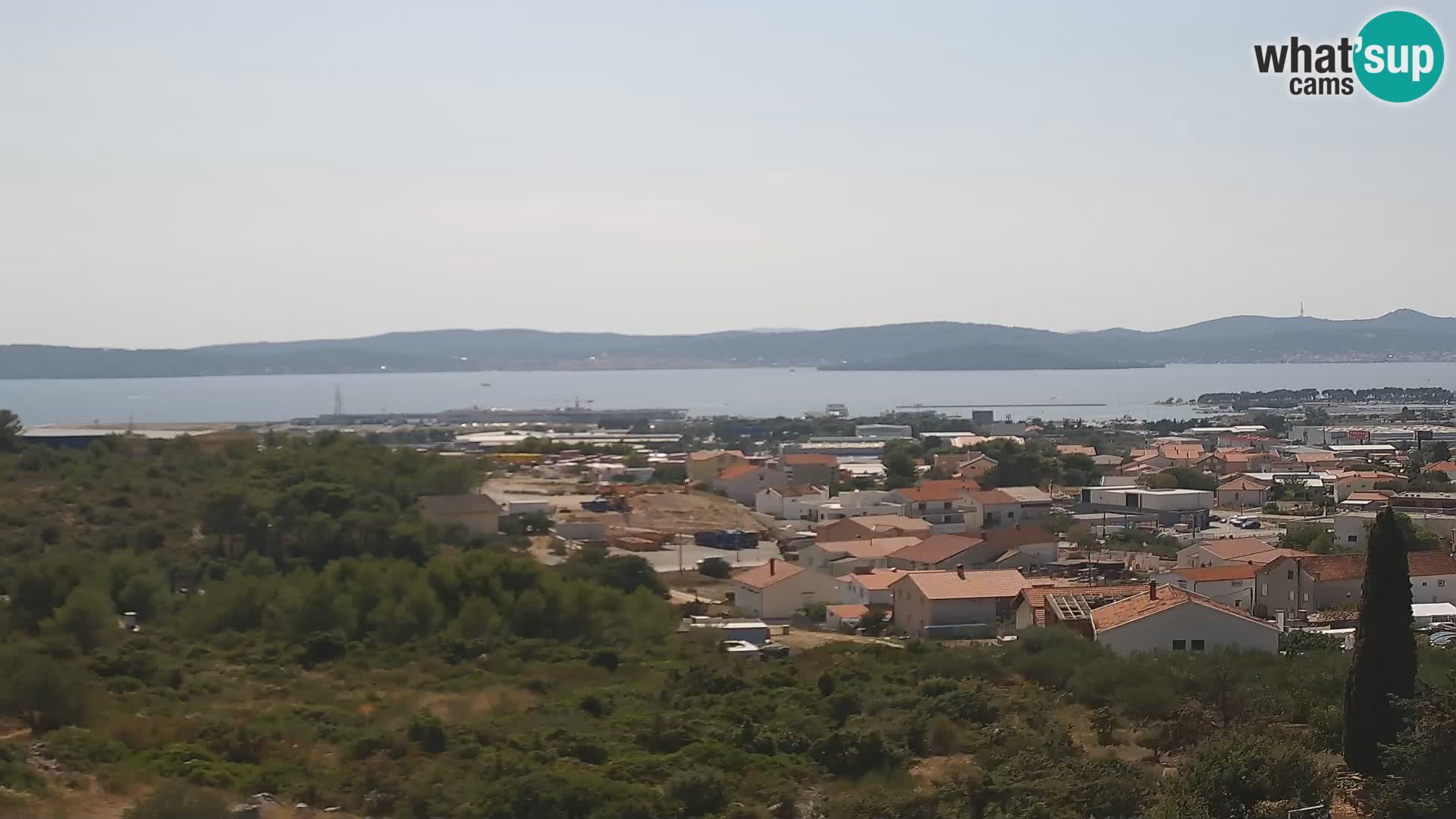 Zadar Port Gazenica Webcam Panorama, Zadar, Croatie