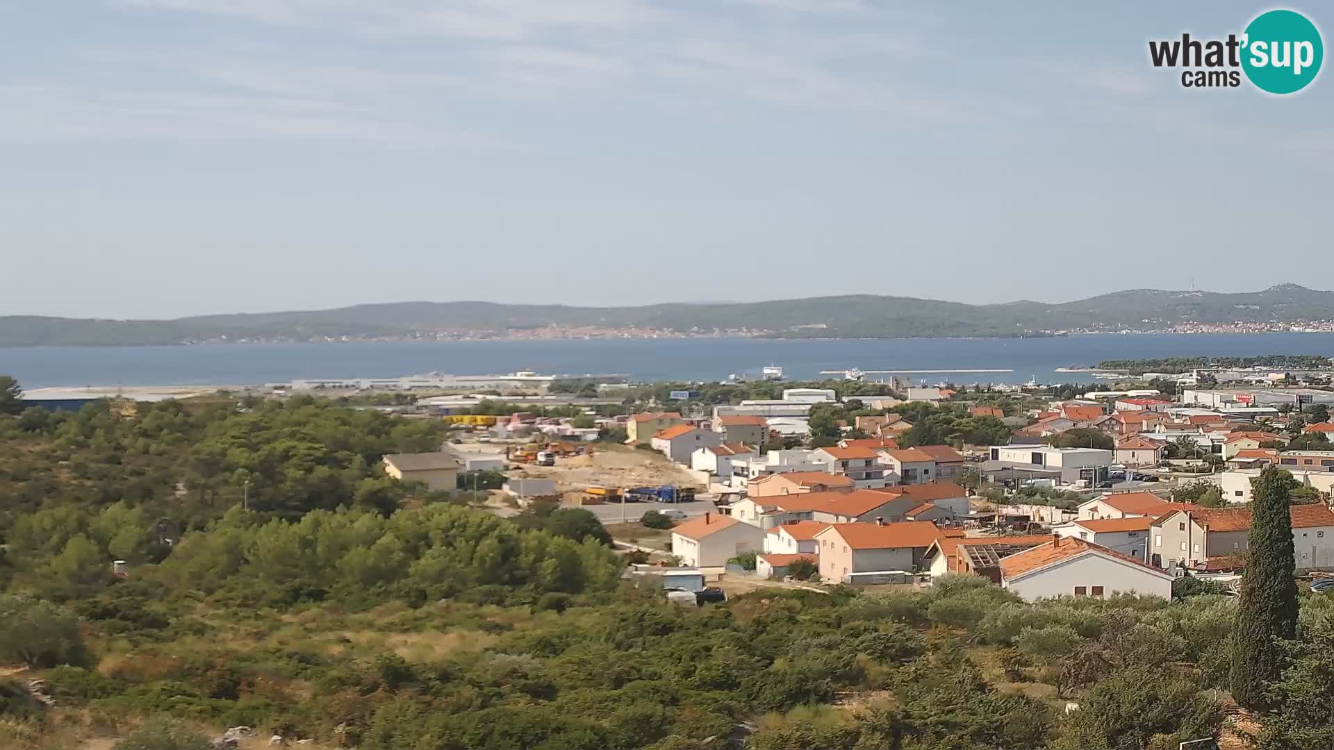 Zadar Port Gazenica Webcam Panorama, Zadar, Croatie