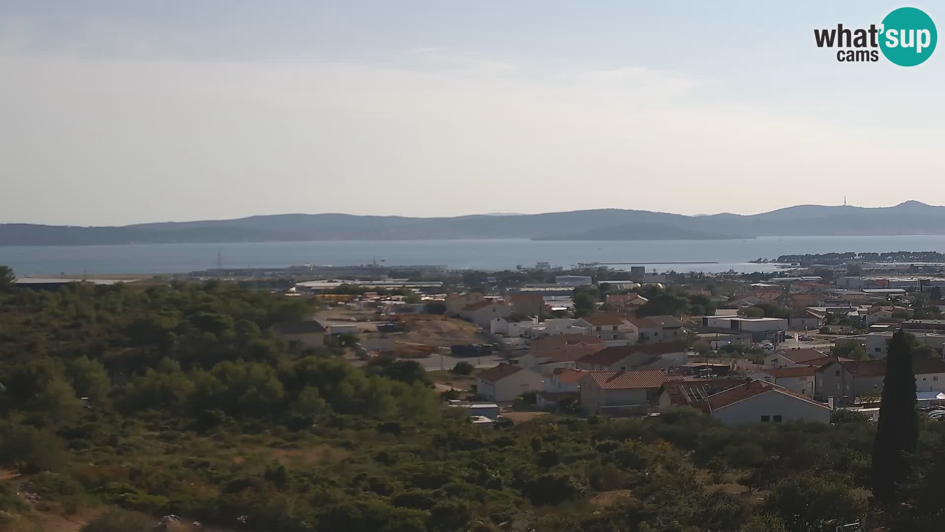 Panoramska web kamera Luke Gaženica u Zadru, Hrvatska