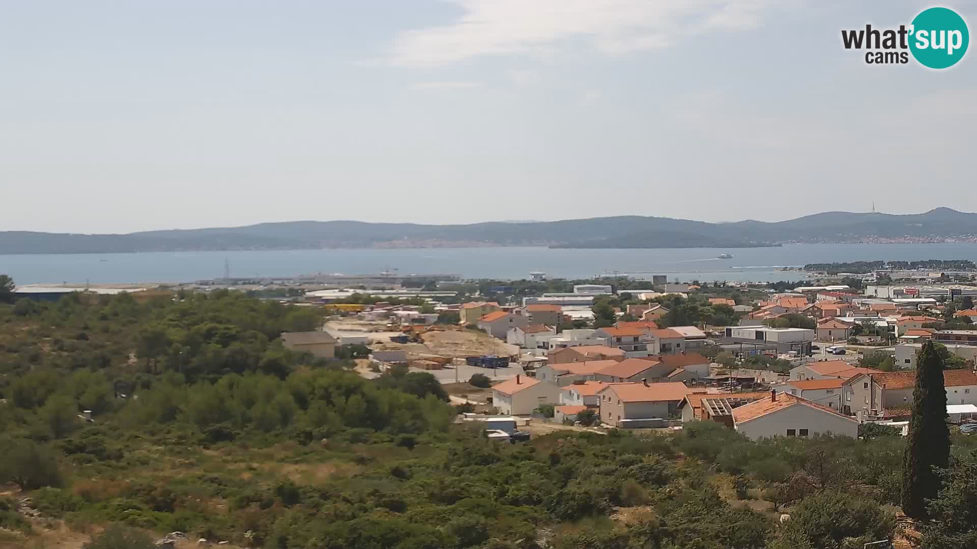 Zadar Port Gazenica Webcam Panorama, Zadar, Kroatien