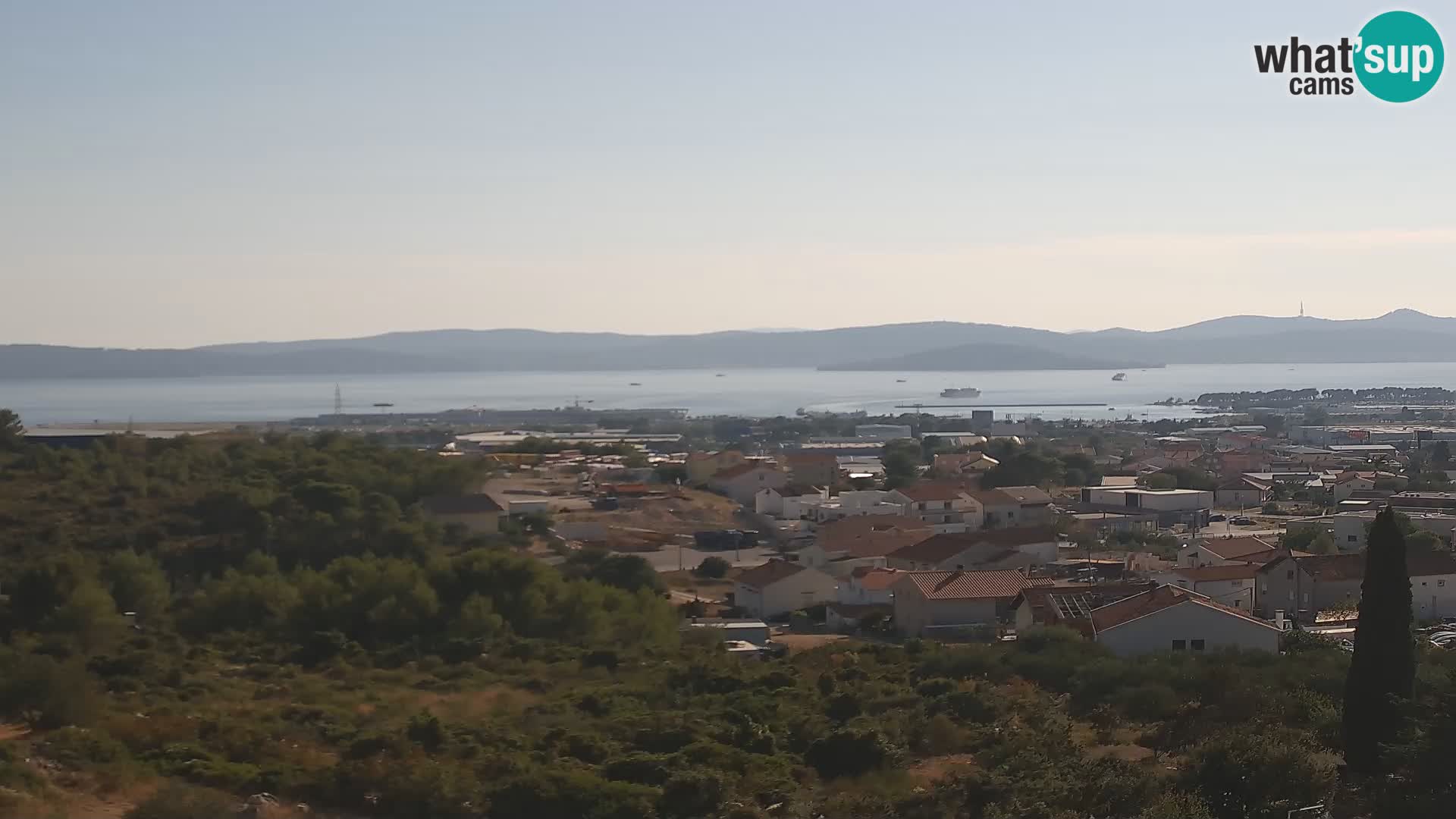 Zadar Port Gazenica Webcam Panorama, Zadar, Croatie