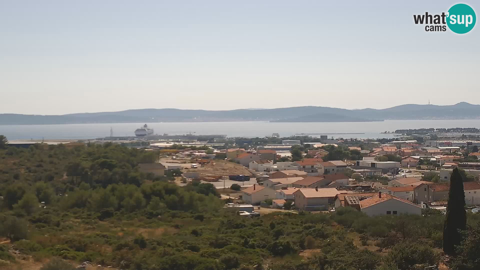 Zadar Port Gazenica Webcam Panorama, Zadar, Croatie