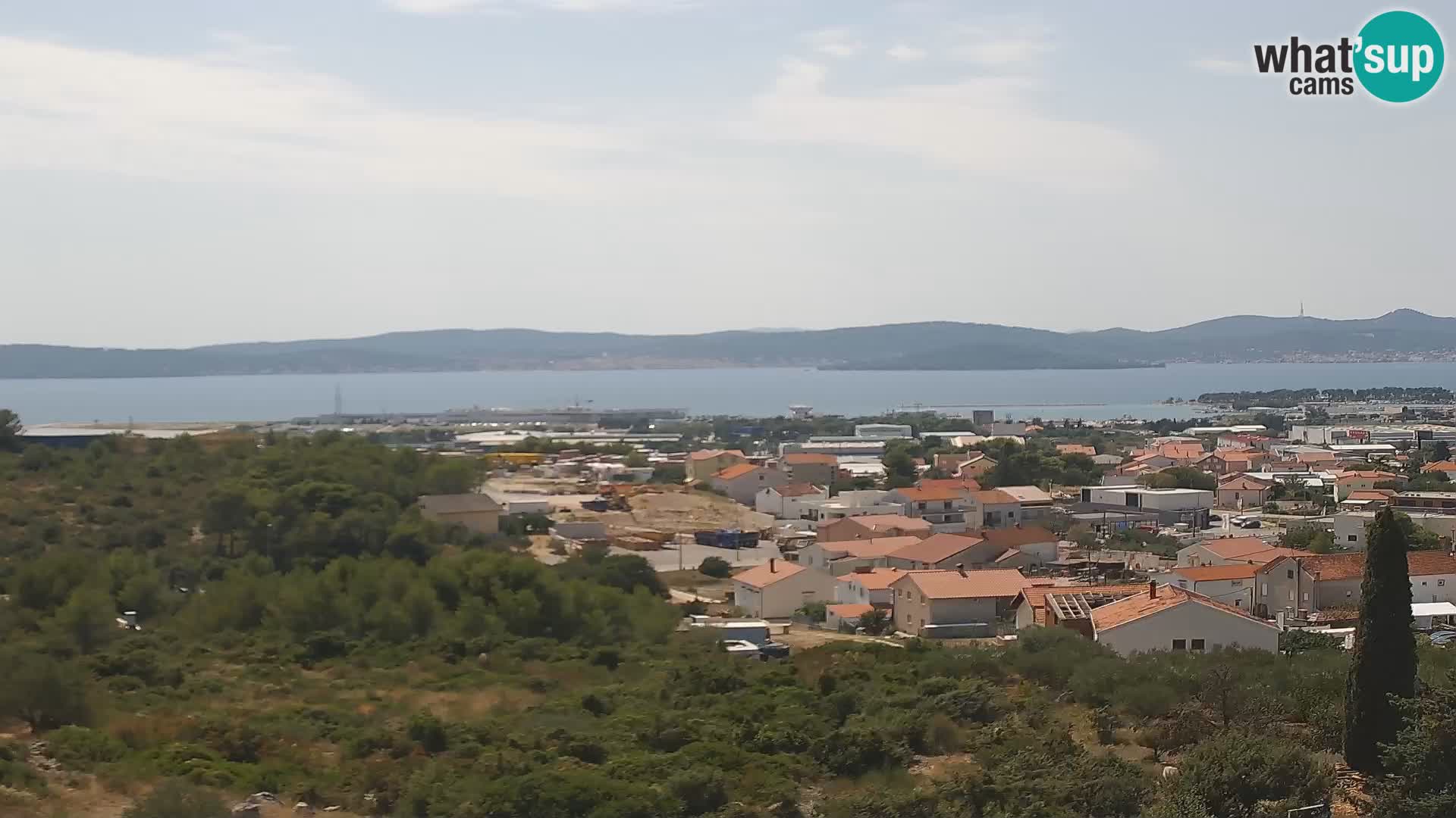 Panoramska web kamera Luke Gaženica u Zadru, Hrvatska