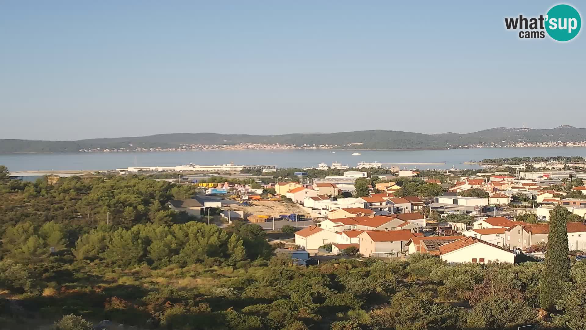 Zadar Port Gazenica Webcam Panorama, Zadar, Kroatien