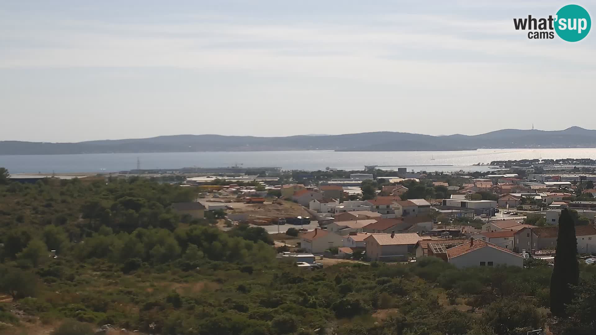 Panorama de la Webcam del Puerto Gazenica de Zadar, Zadar, Croacia