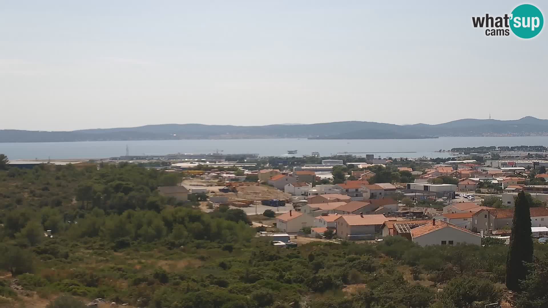 Zadar Port Gazenica Webcam Panorama, Zadar, Croatie