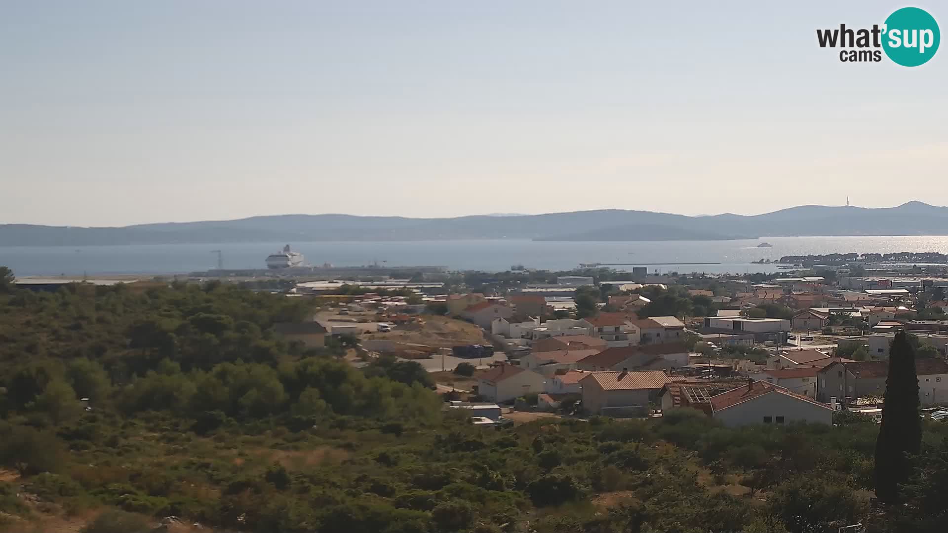 Zadar Port Gazenica Webcam Panorama, Zadar, Croatia