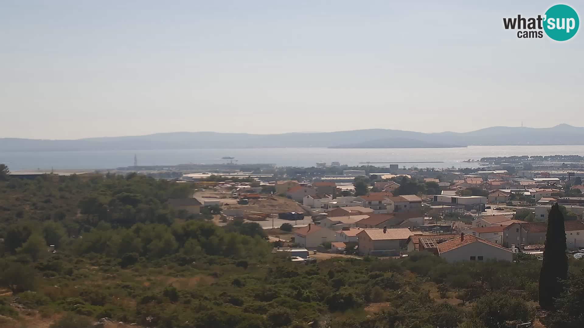 Zadar Pristanišče Gazenica s panoramsko spletno kamero, Zadar, Hrvaška
