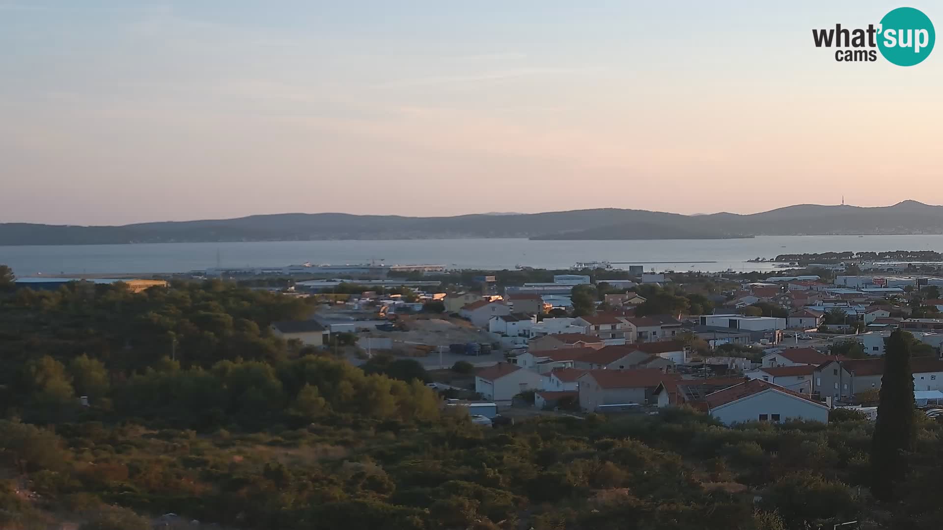 Zadar Port Gazenica Webcam Panorama, Zadar, Kroatien