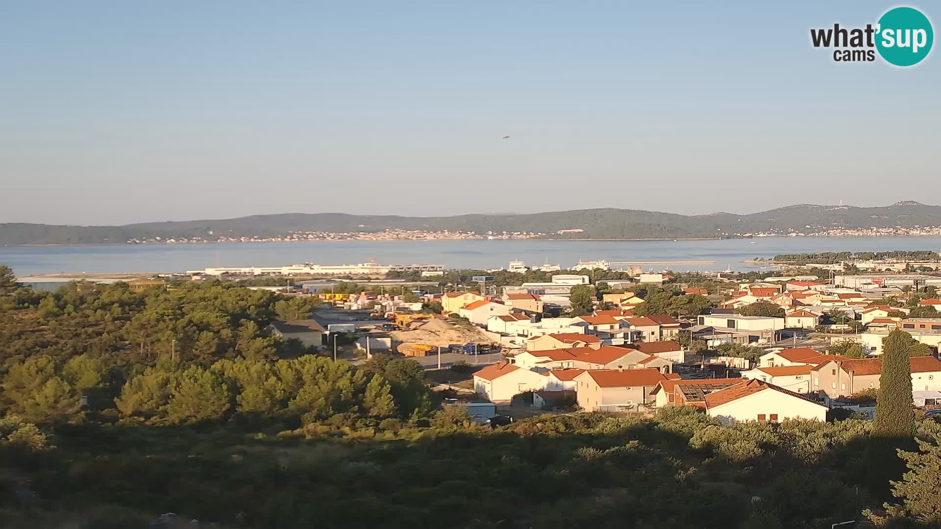 Zadar Pristanišče Gazenica s panoramsko spletno kamero, Zadar, Hrvaška
