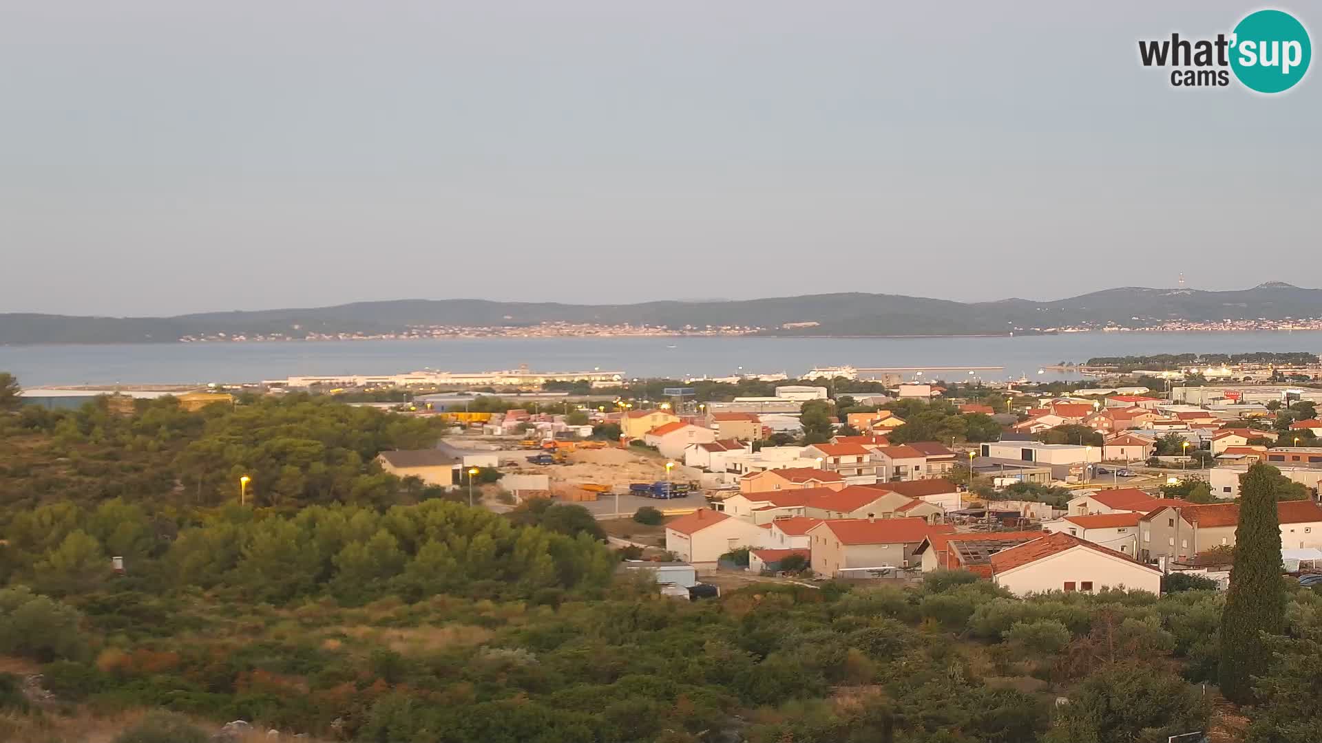 Zadar Port Gazenica Webcam Panorama, Zadar, Kroatien