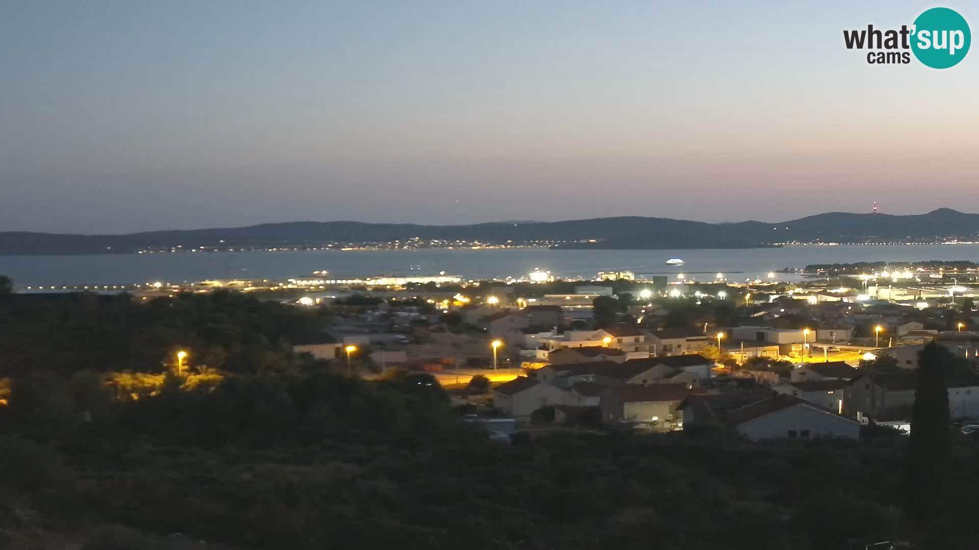 Zadar Port Gazenica Webcam Panorama, Zadar, Croatie