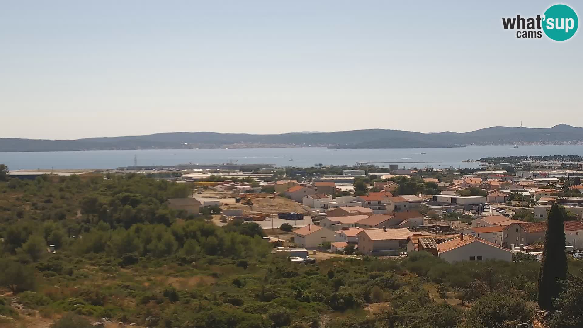 Zadar Pristanišče Gazenica s panoramsko spletno kamero, Zadar, Hrvaška