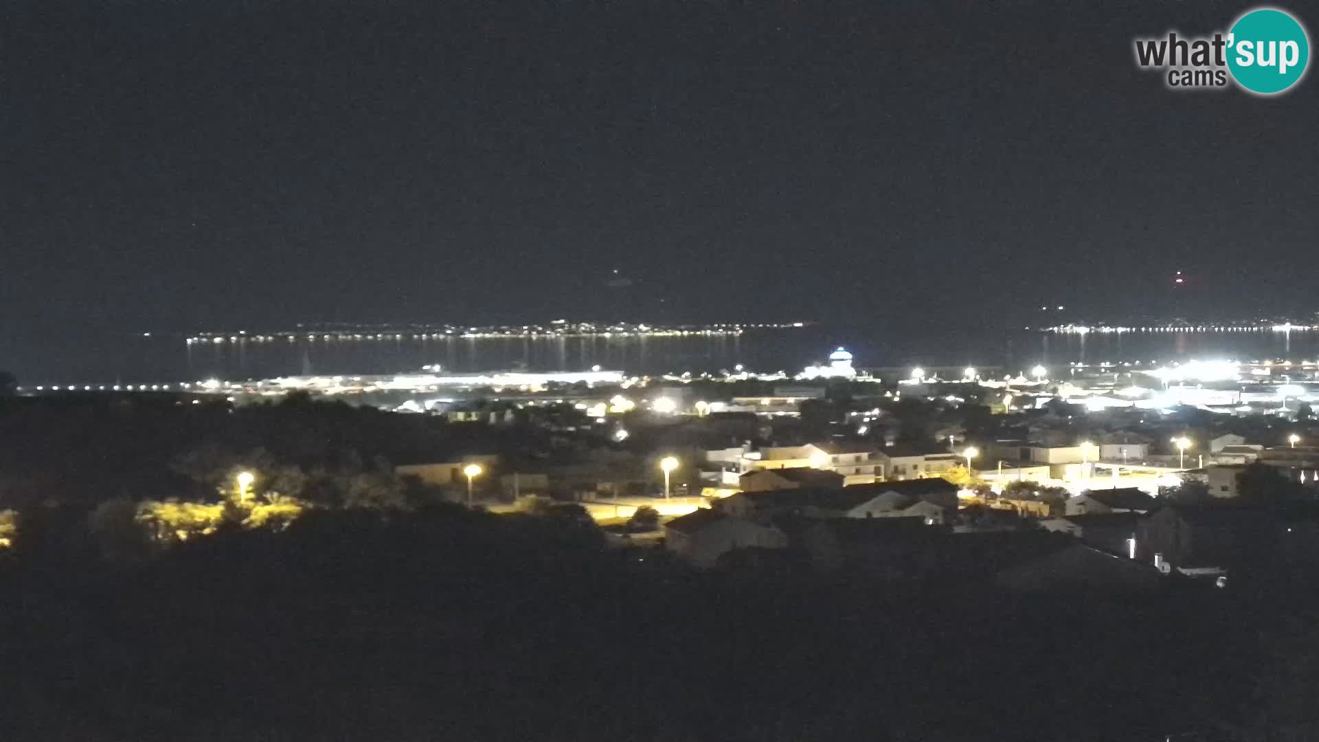 Panoramska web kamera Luke Gaženica u Zadru, Hrvatska