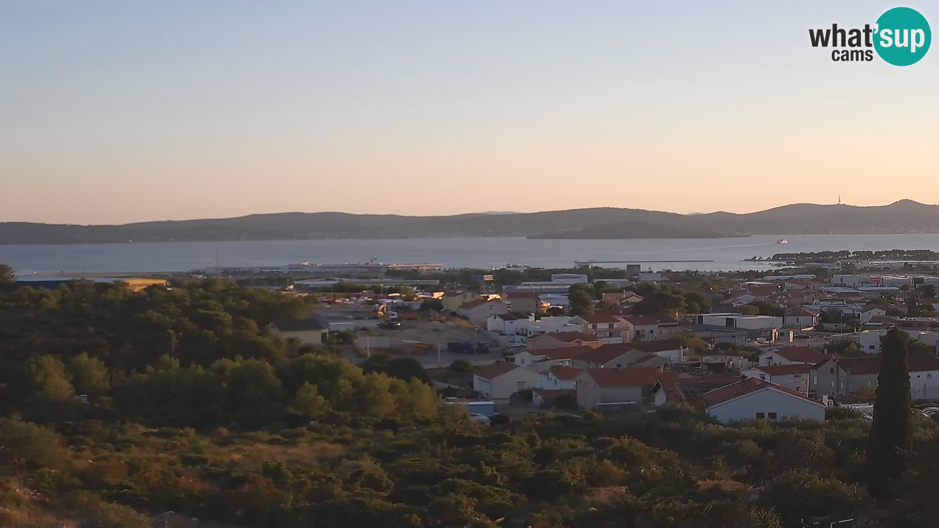 Zadar Port Gazenica Webcam Panorama, Zadar, Croatia