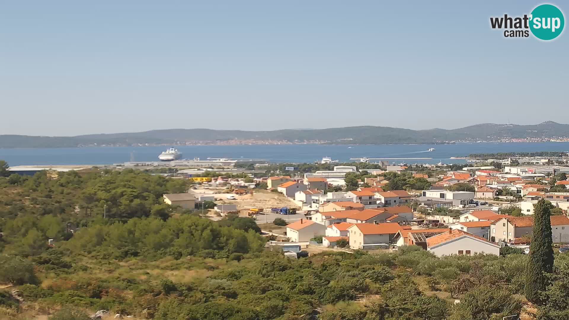 Zadar Port Gazenica Webcam Panorama, Zadar, Croatia