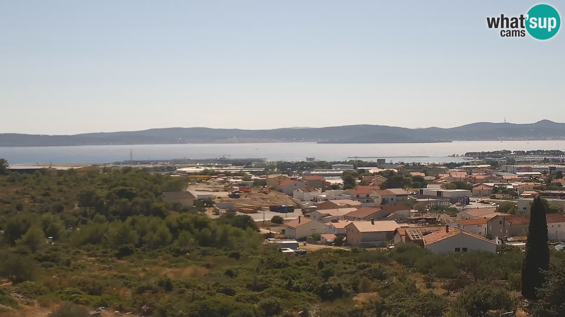 Zadar Pristanišče Gazenica s panoramsko spletno kamero, Zadar, Hrvaška