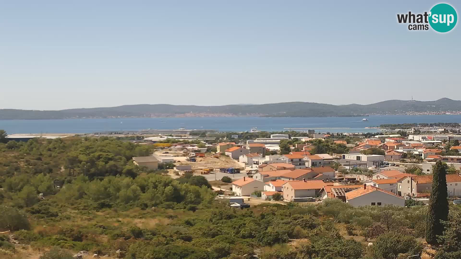 Zadar Port Gazenica Webcam Panorama, Zadar, Kroatien