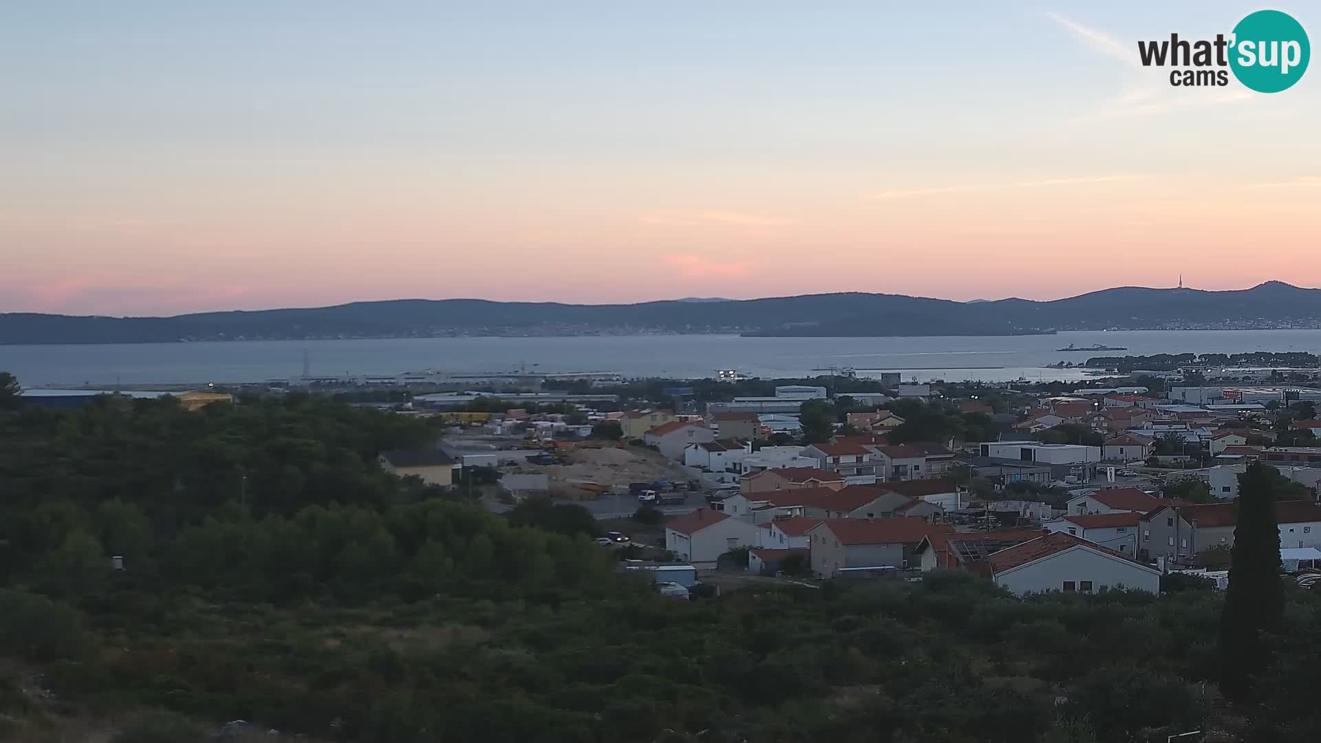 Zadar Pristanišče Gazenica s panoramsko spletno kamero, Zadar, Hrvaška