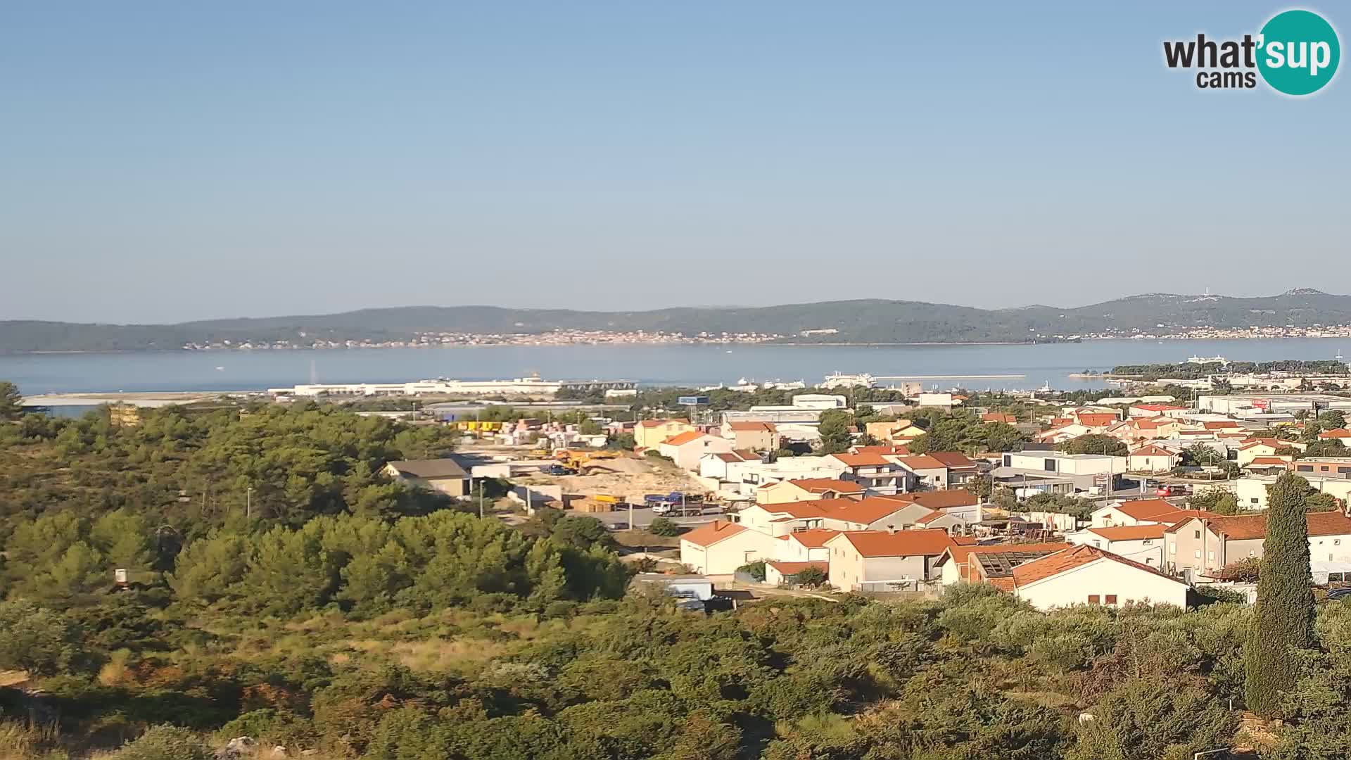 Zadar Port Gazenica Webcam Panorama, Zadar, Kroatien