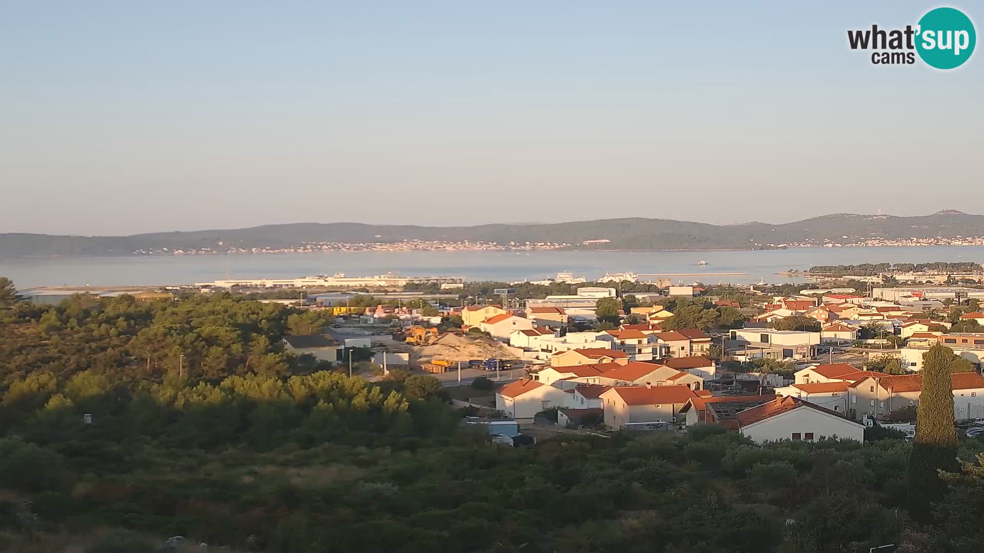 Zadar Port Gazenica Webcam Panorama, Zadar, Croatie