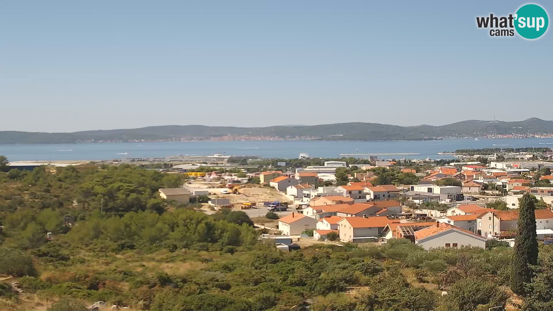 Zadar Pristanišče Gazenica s panoramsko spletno kamero, Zadar, Hrvaška