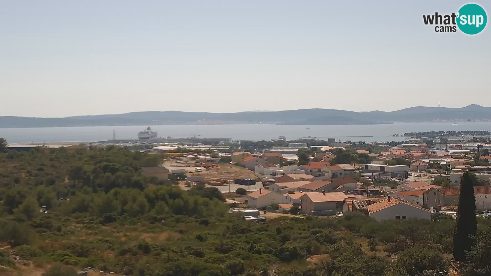 Zadar Port Gazenica Webcam Panorama, Zadar, Croatia