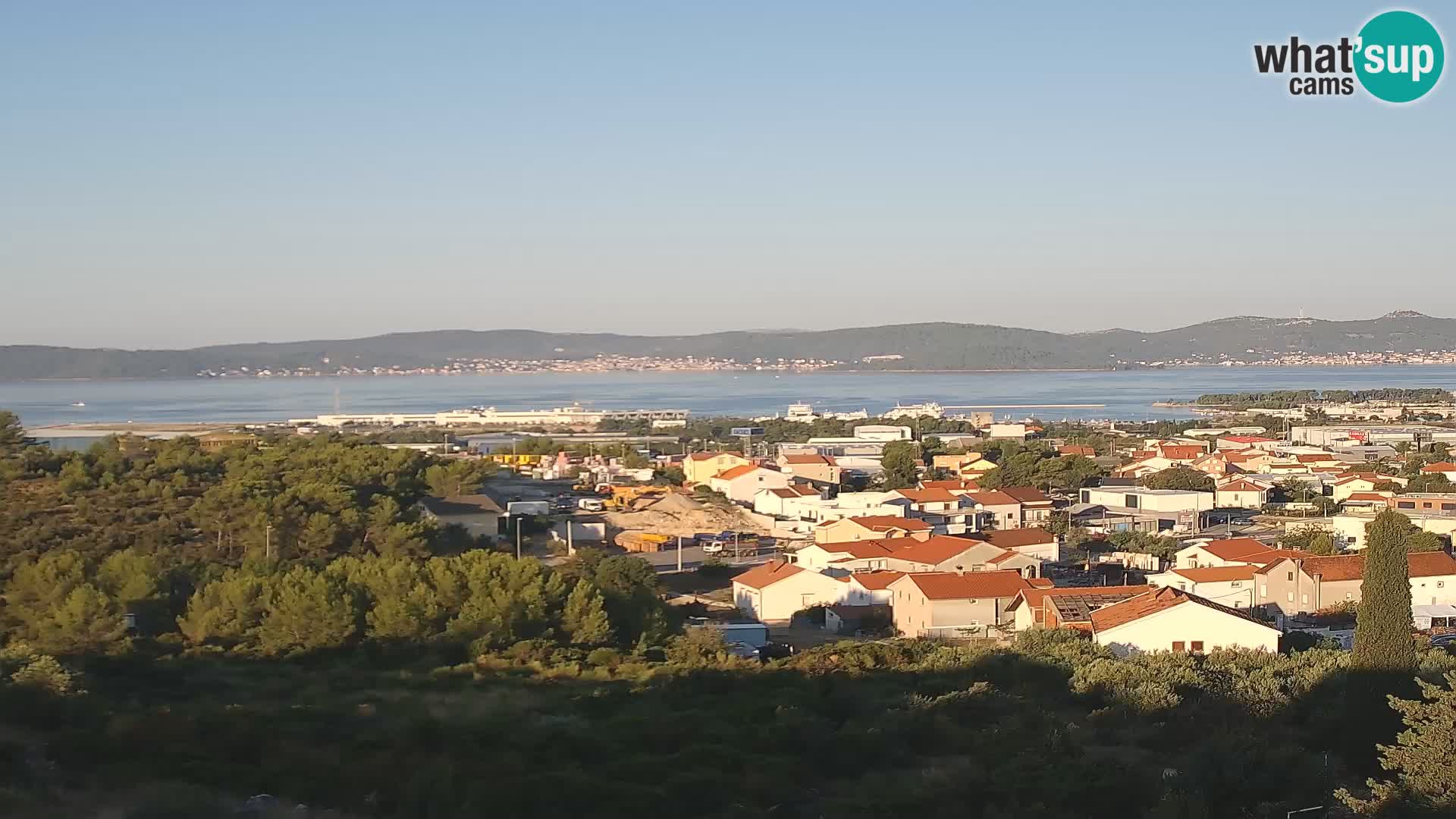 Zadar Port Gazenica Webcam Panorama, Zadar, Kroatien