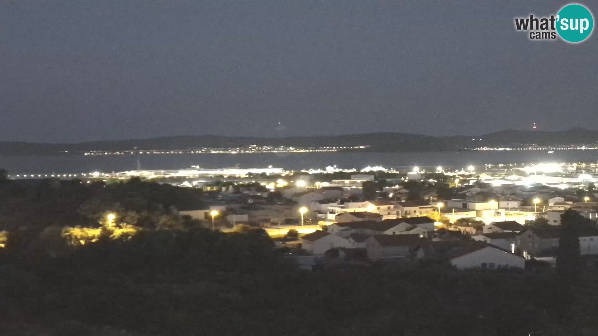 Panoramska web kamera Luke Gaženica u Zadru, Hrvatska