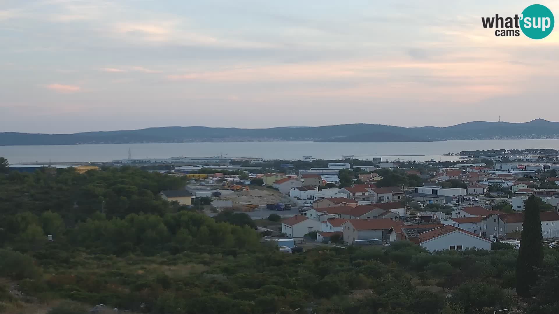 Panoramska web kamera Luke Gaženica u Zadru, Hrvatska
