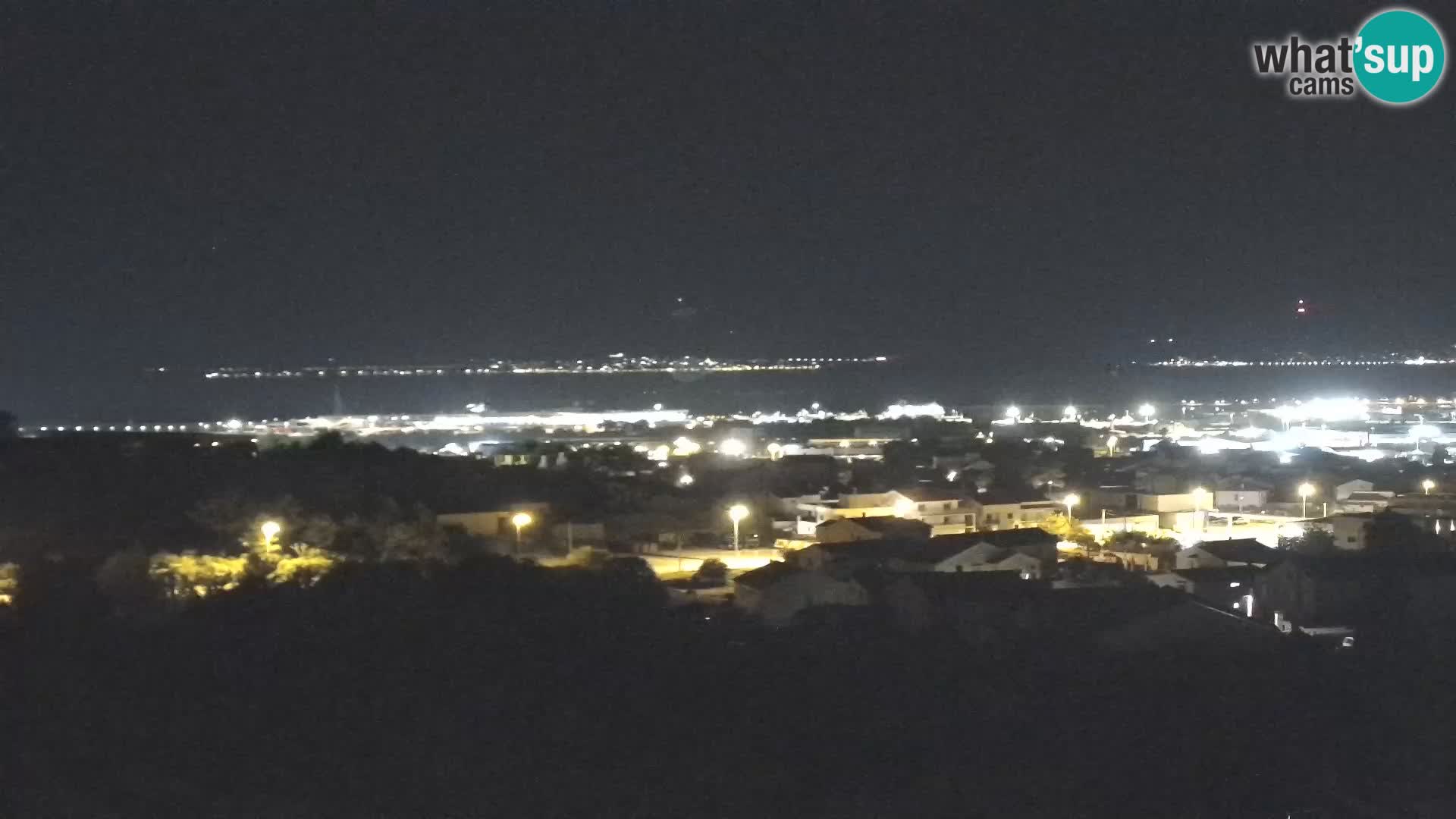 Panorama de la Webcam del Puerto Gazenica de Zadar, Zadar, Croacia