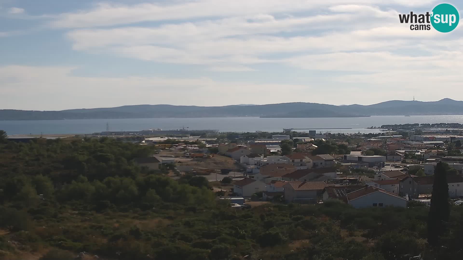 Panoramska web kamera Luke Gaženica u Zadru, Hrvatska