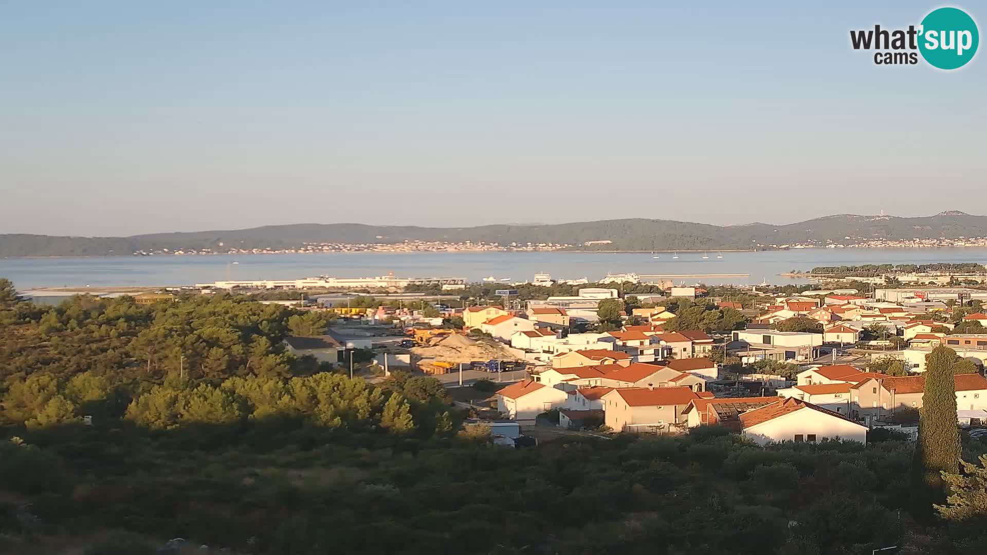Zadar Port Gazenica Webcam Panorama, Zadar, Croatie