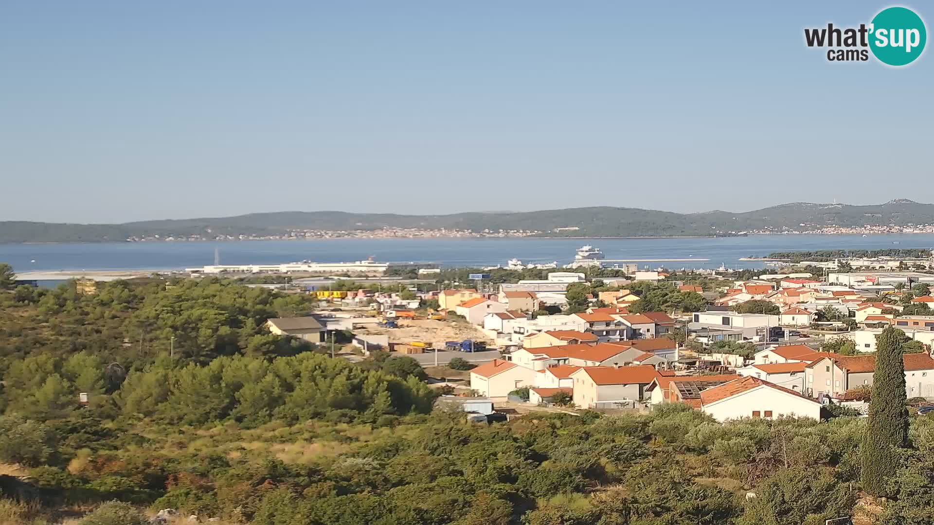 Zadar Port Gazenica Webcam Panorama, Zadar, Croatia
