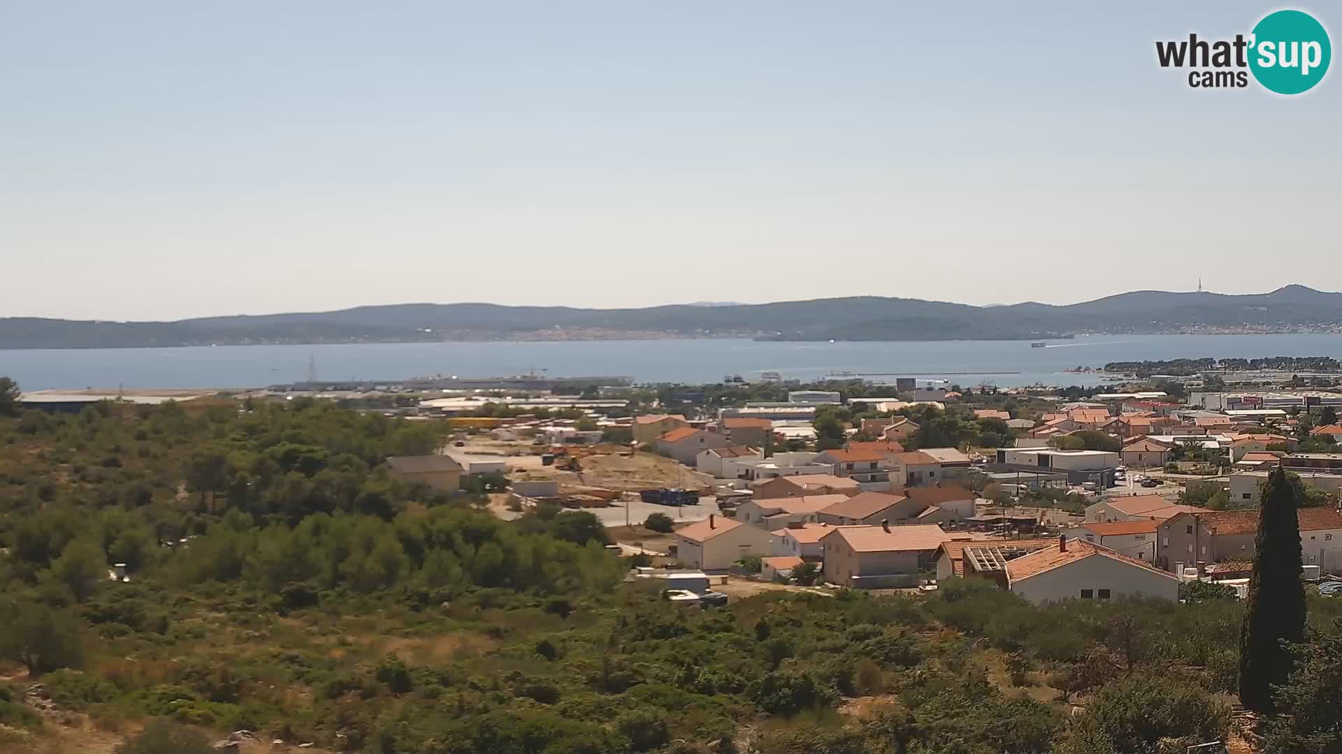 Zadar Port Gazenica Webcam Panorama, Zadar, Kroatien