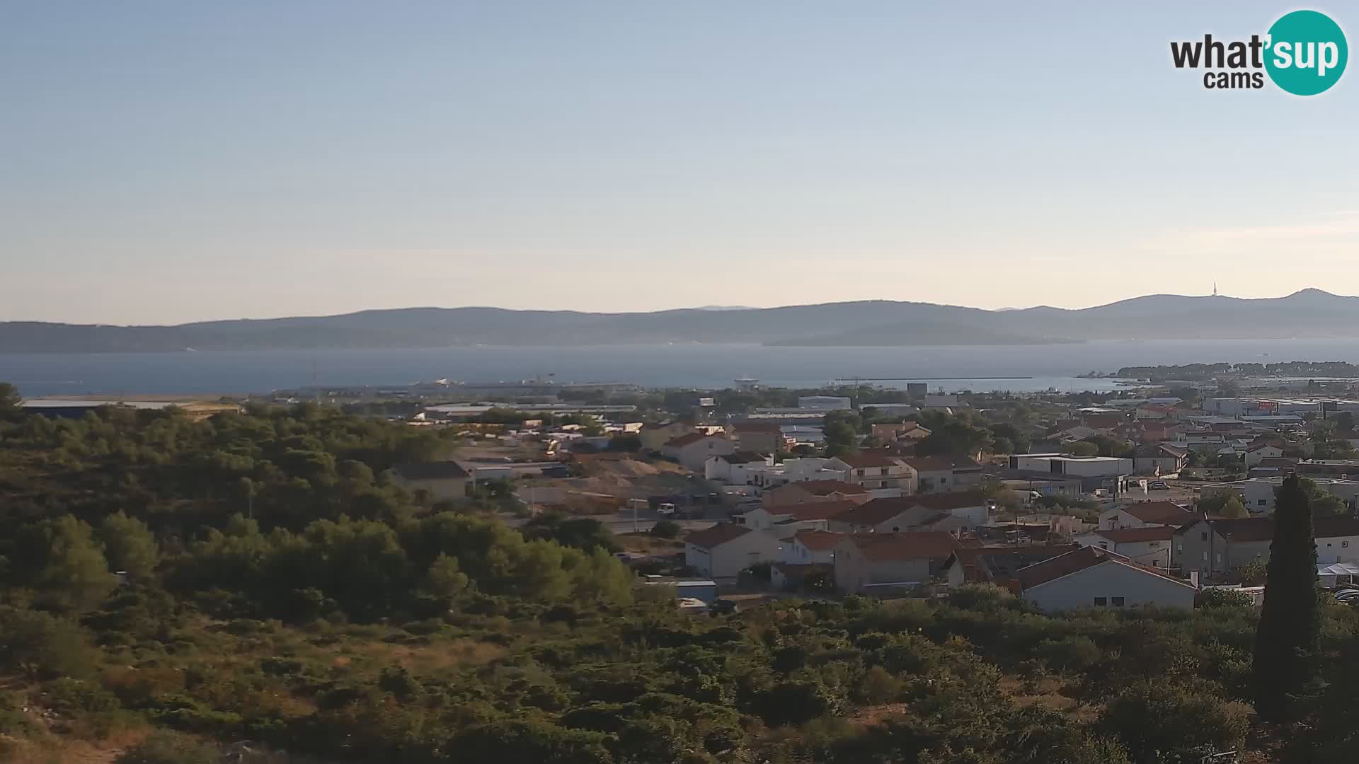 Zadar Port Gazenica Webcam Panorama, Zadar, Kroatien