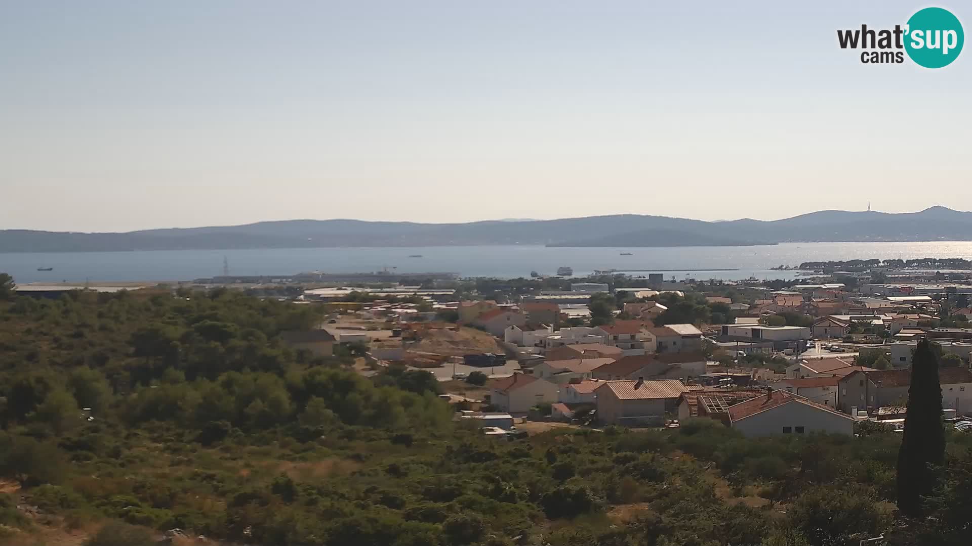 Zadar Port Gazenica Webcam Panorama, Zadar, Kroatien