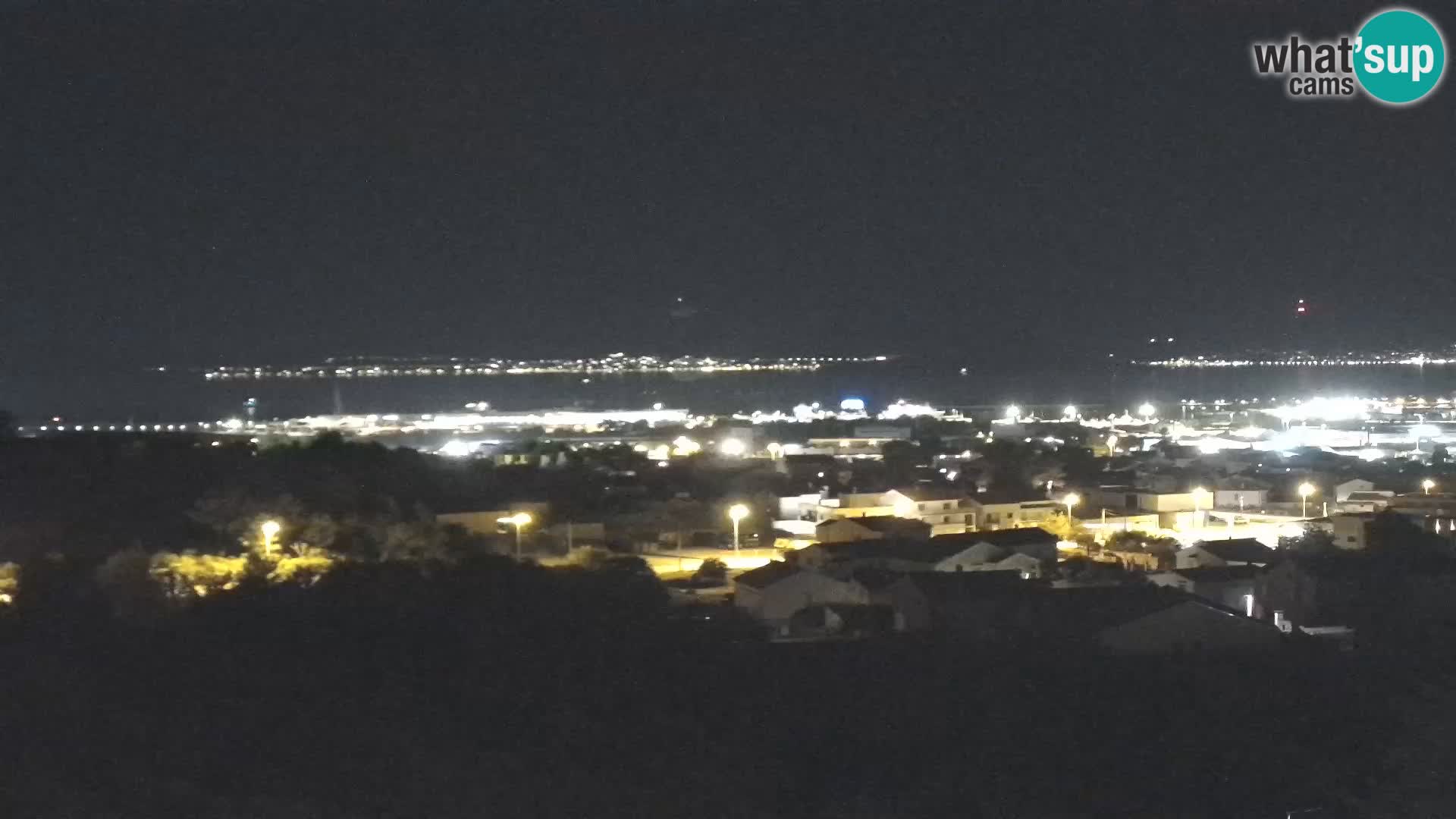 Panorama de la Webcam del Puerto Gazenica de Zadar, Zadar, Croacia