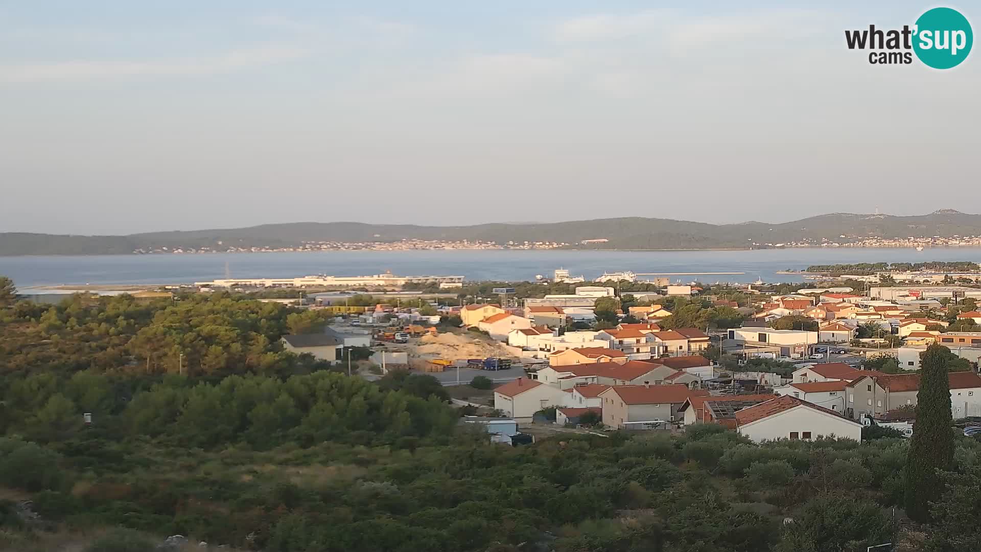 Zadar Port Gazenica Webcam Panorama, Zadar, Kroatien