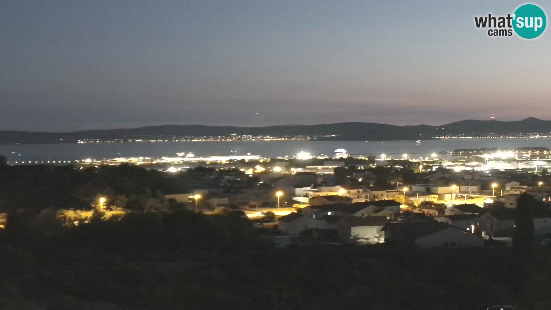 Panorama de la Webcam del Puerto Gazenica de Zadar, Zadar, Croacia