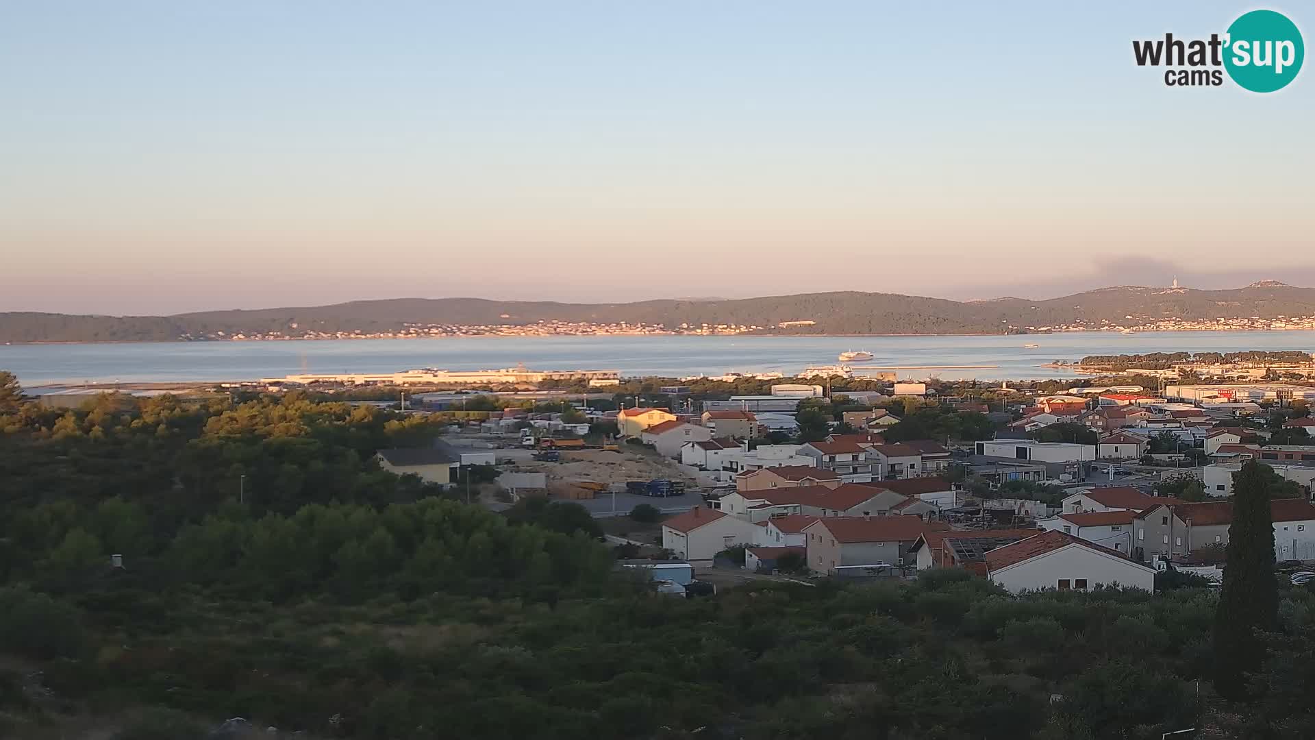 Zadar Port Gazenica Webcam Panorama, Zadar, Croatie