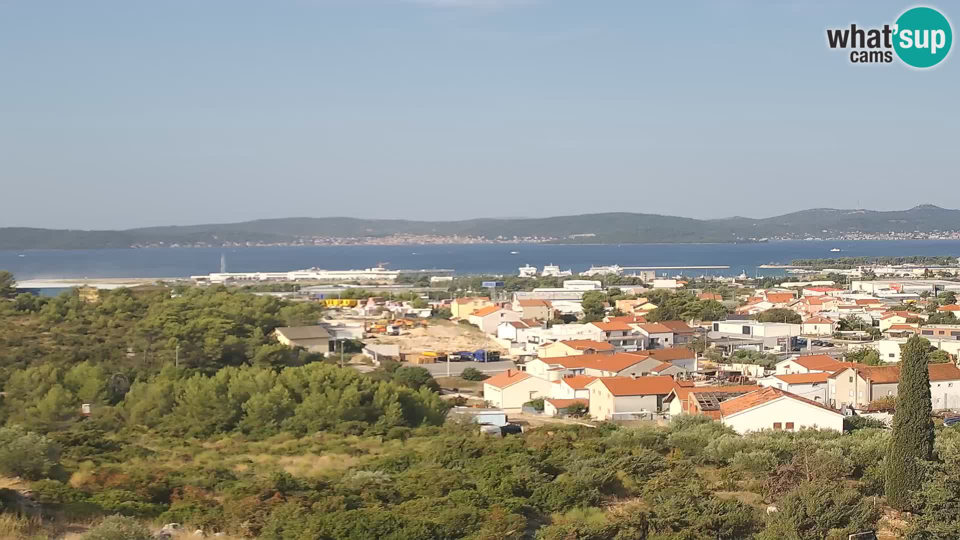 Zadar Port Gazenica Webcam Panorama, Zadar, Kroatien