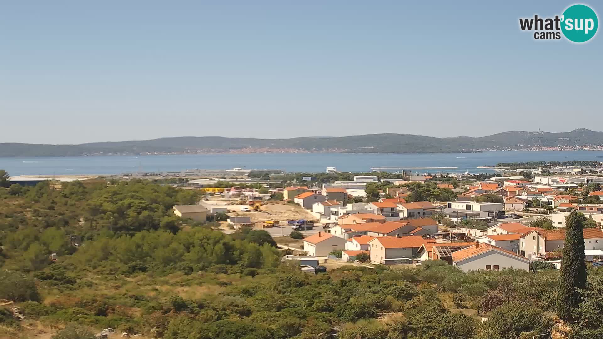 Panoramska web kamera Luke Gaženica u Zadru, Hrvatska