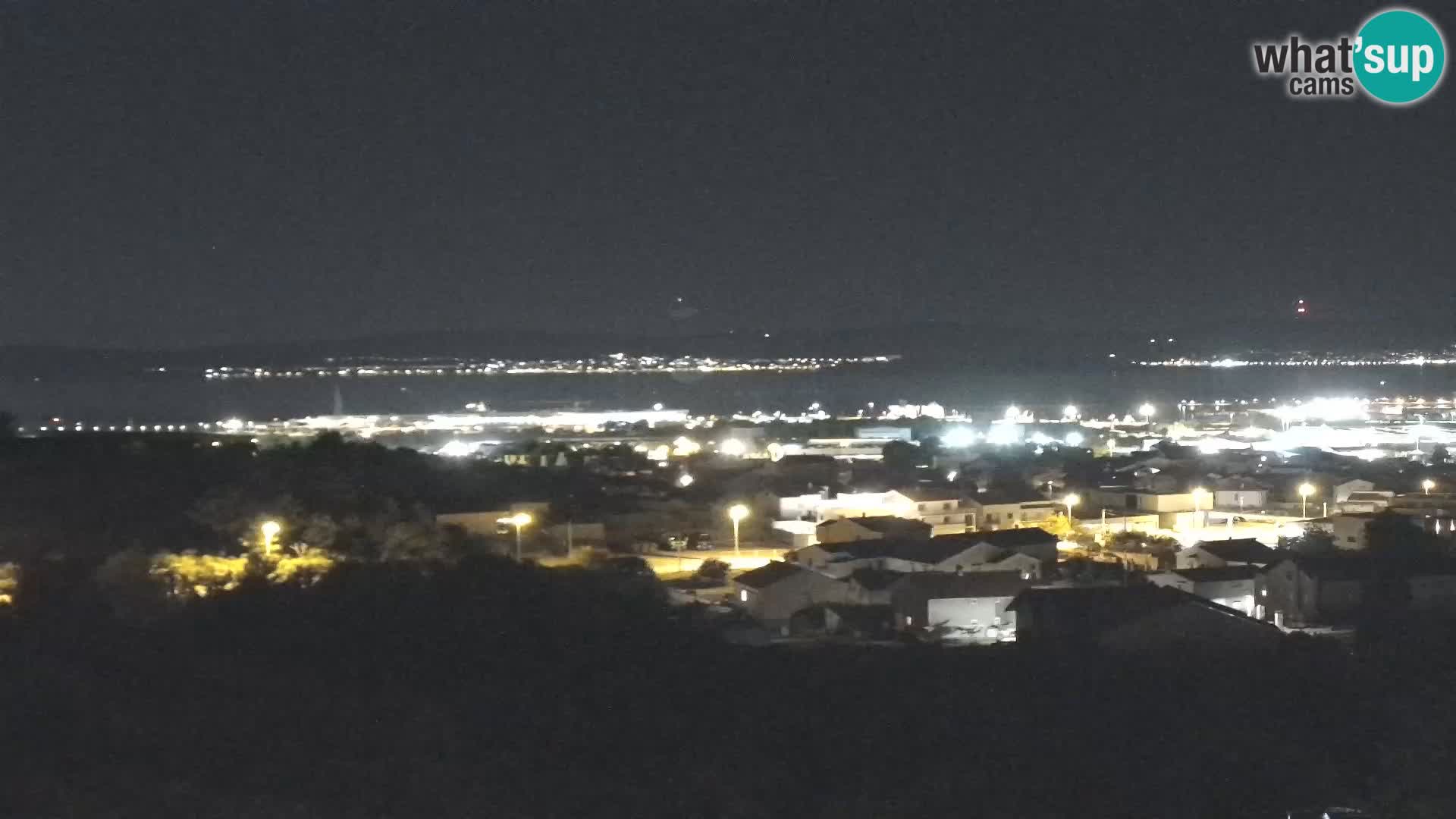 Panorama de la Webcam del Puerto Gazenica de Zadar, Zadar, Croacia