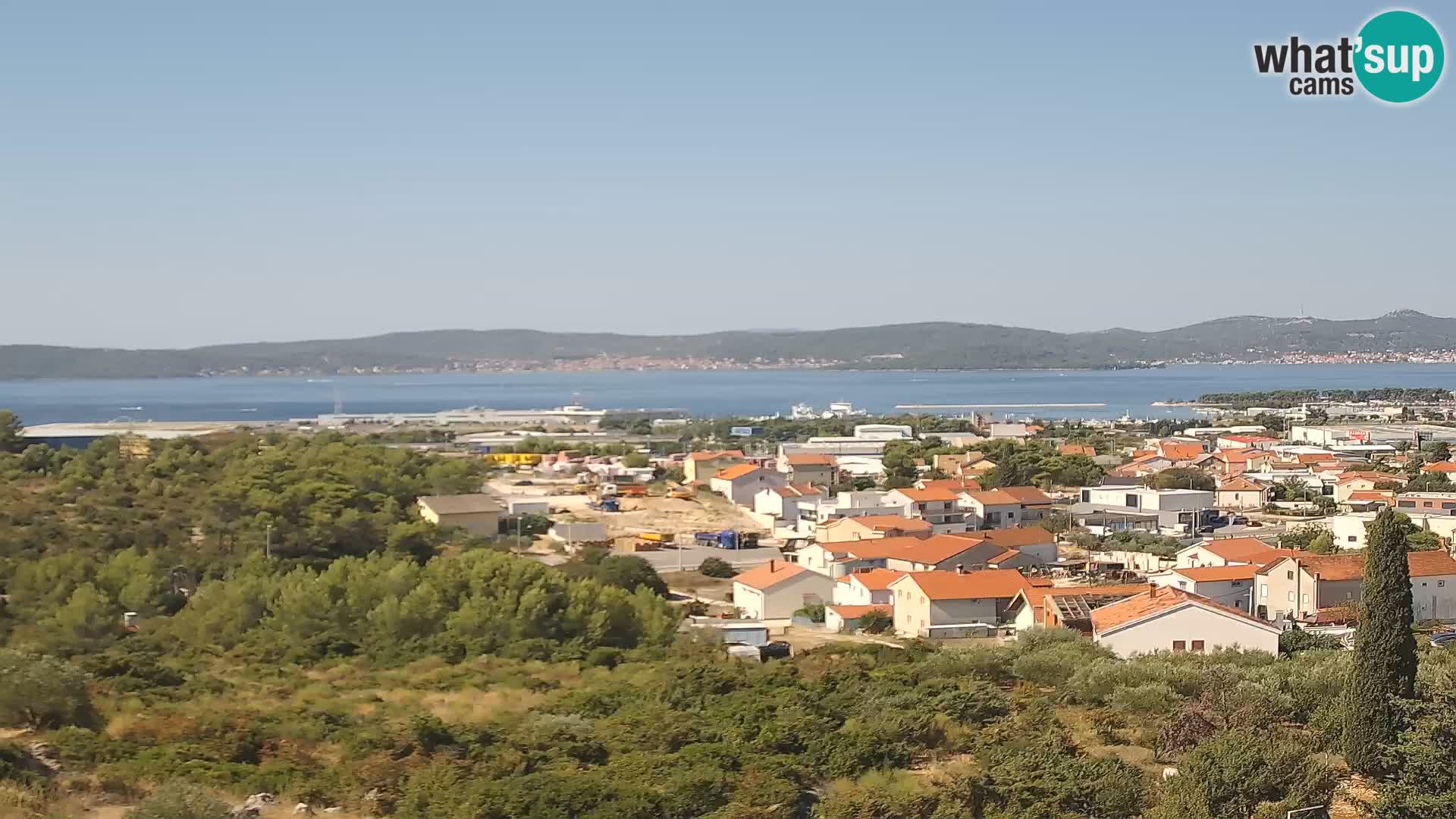 Zadar Port Gazenica Webcam Panorama, Zadar, Kroatien