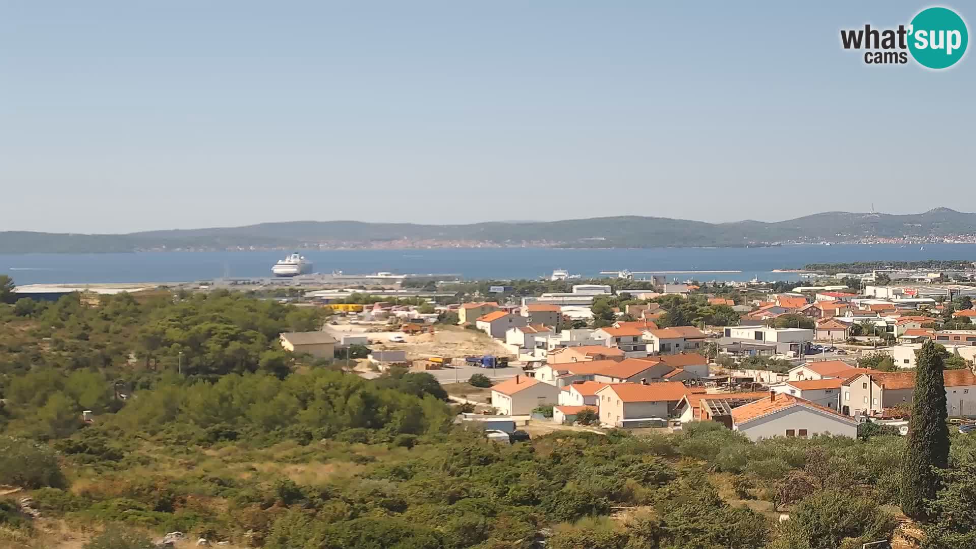 Zadar Port Gazenica Webcam Panorama, Zadar, Croatie