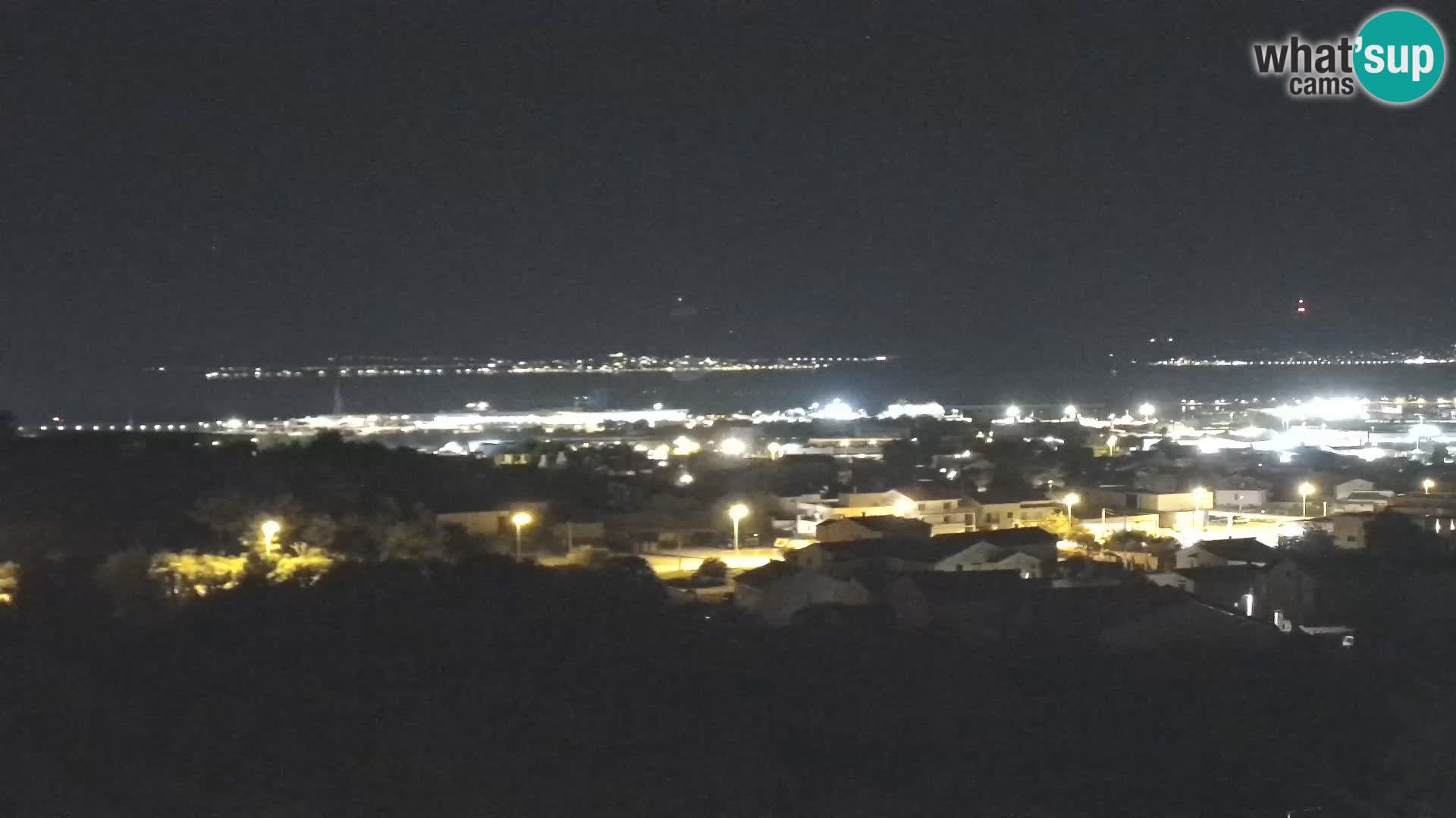 Panorama de la Webcam del Puerto Gazenica de Zadar, Zadar, Croacia