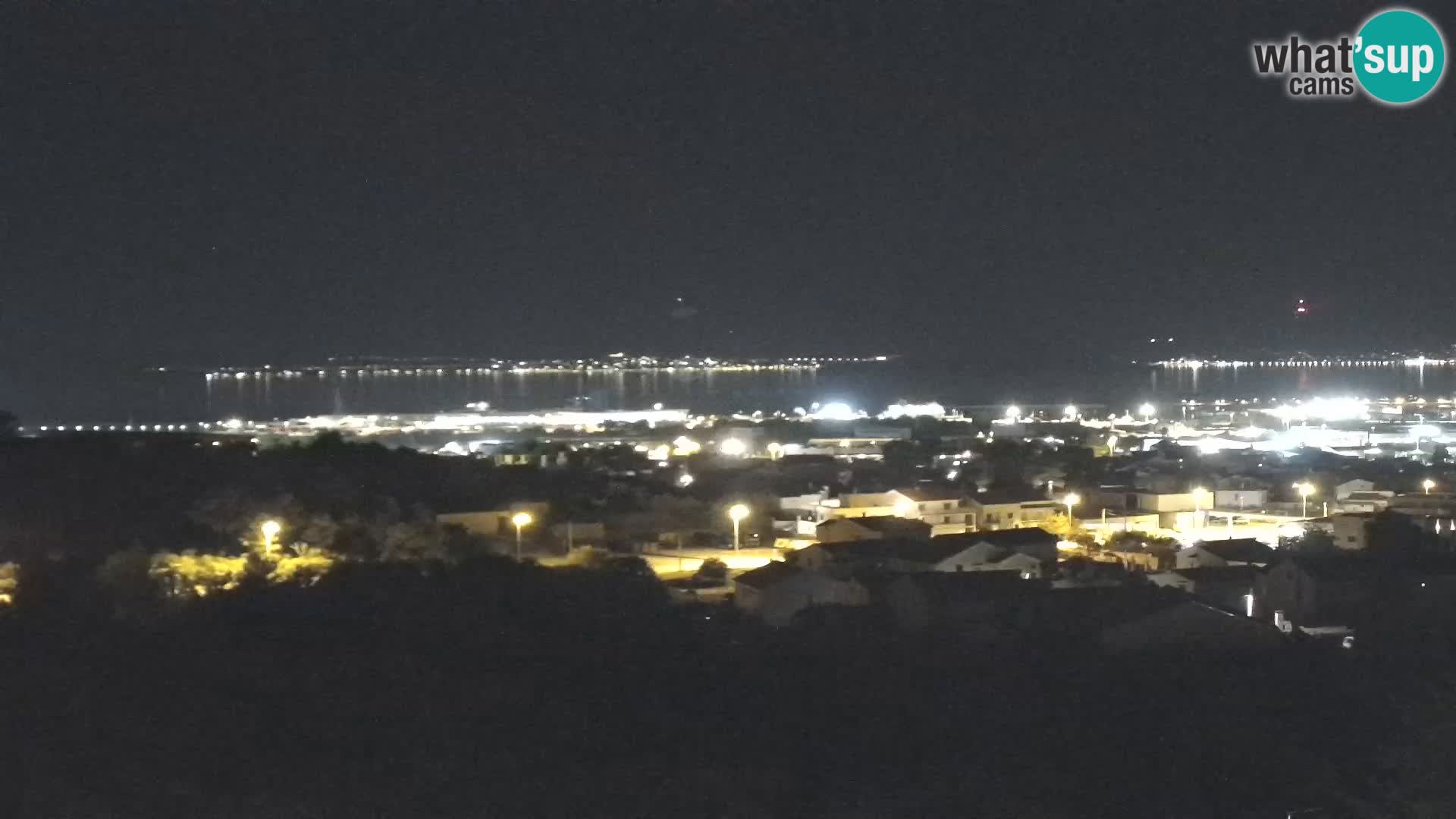 Panorama de la Webcam del Puerto Gazenica de Zadar, Zadar, Croacia