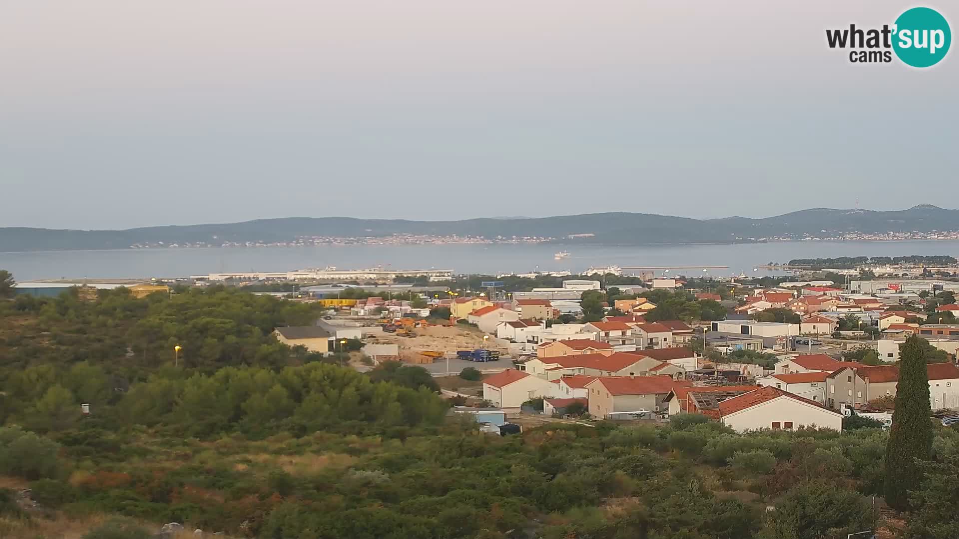 Zadar Port Gazenica Webcam Panorama, Zadar, Croatia