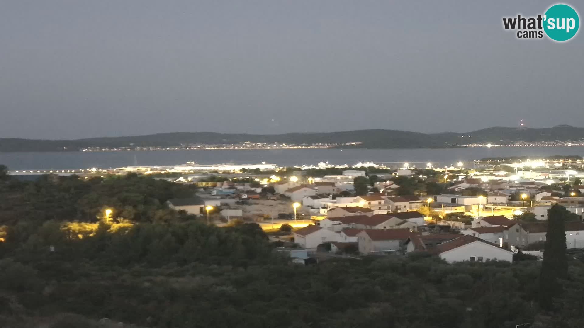 Zadar Port Gazenica Webcam Panorama, Zadar, Croatie
